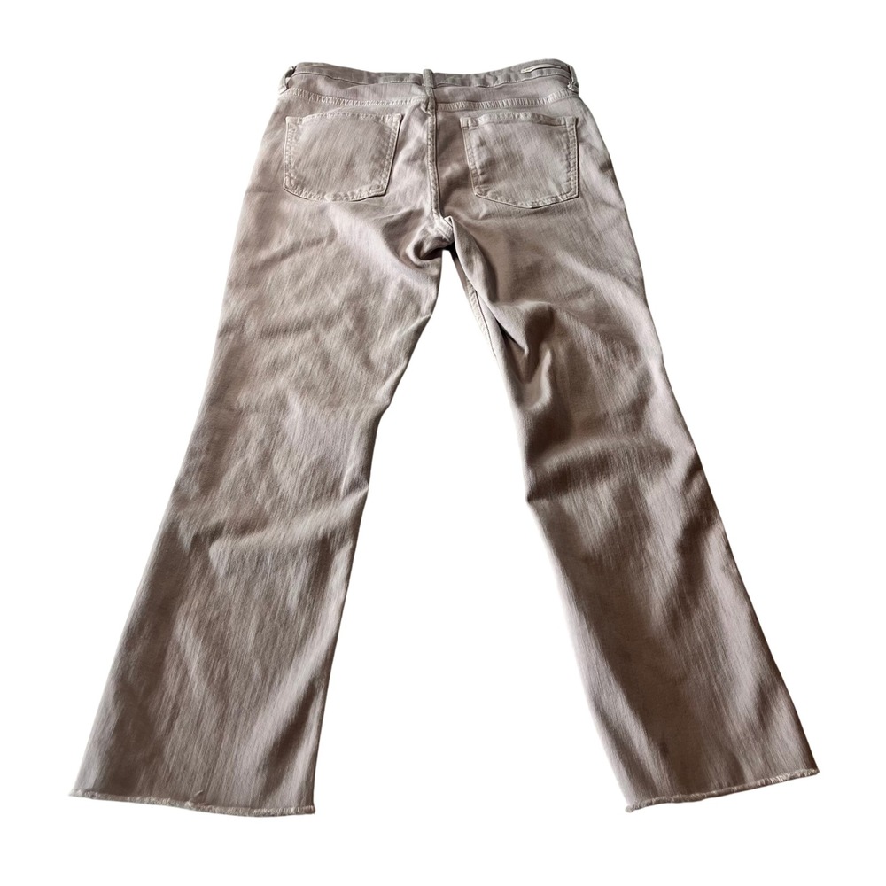 Pilcro and the Letterpress High-Rise Bootcut Jeans Lavender Purple Raw Hem 28 - Picture 2 of 6
